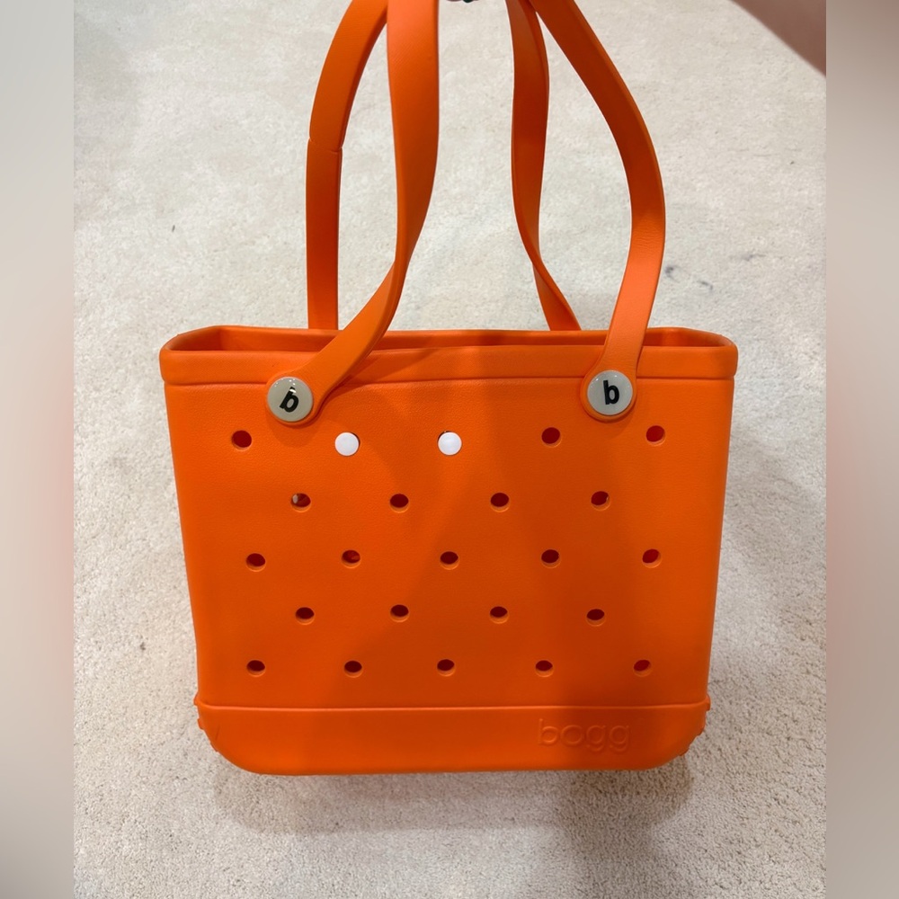 Bogg Bag Orange Tote Bag